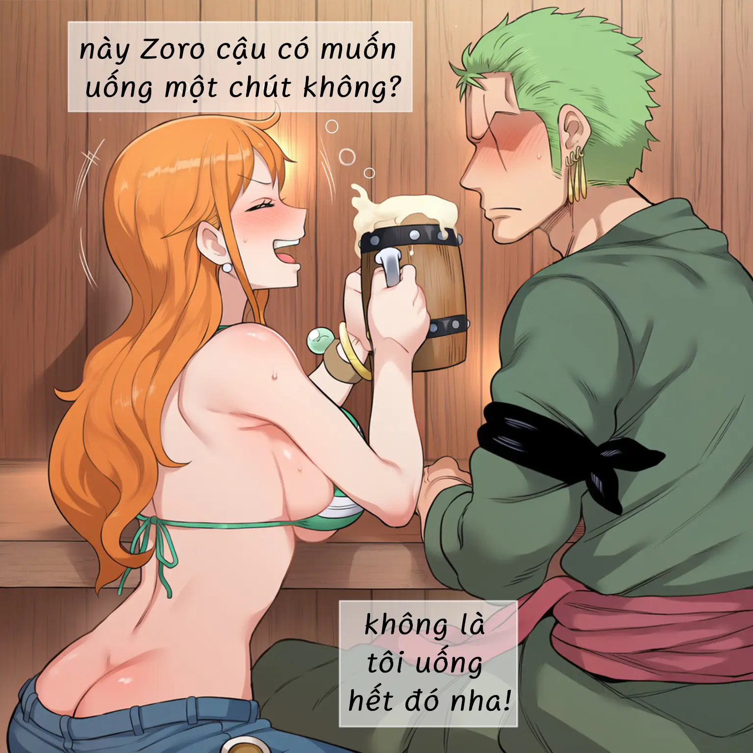 One Piece [series truyện ngắn] - Chap 6 Nami say xỉn - 8