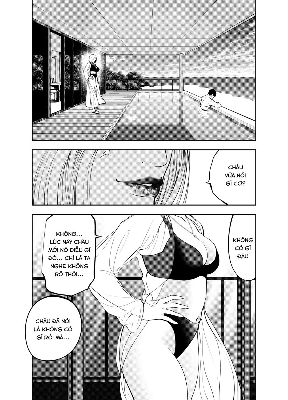 Oba-san to Uminoya de - Chap 1 - 12