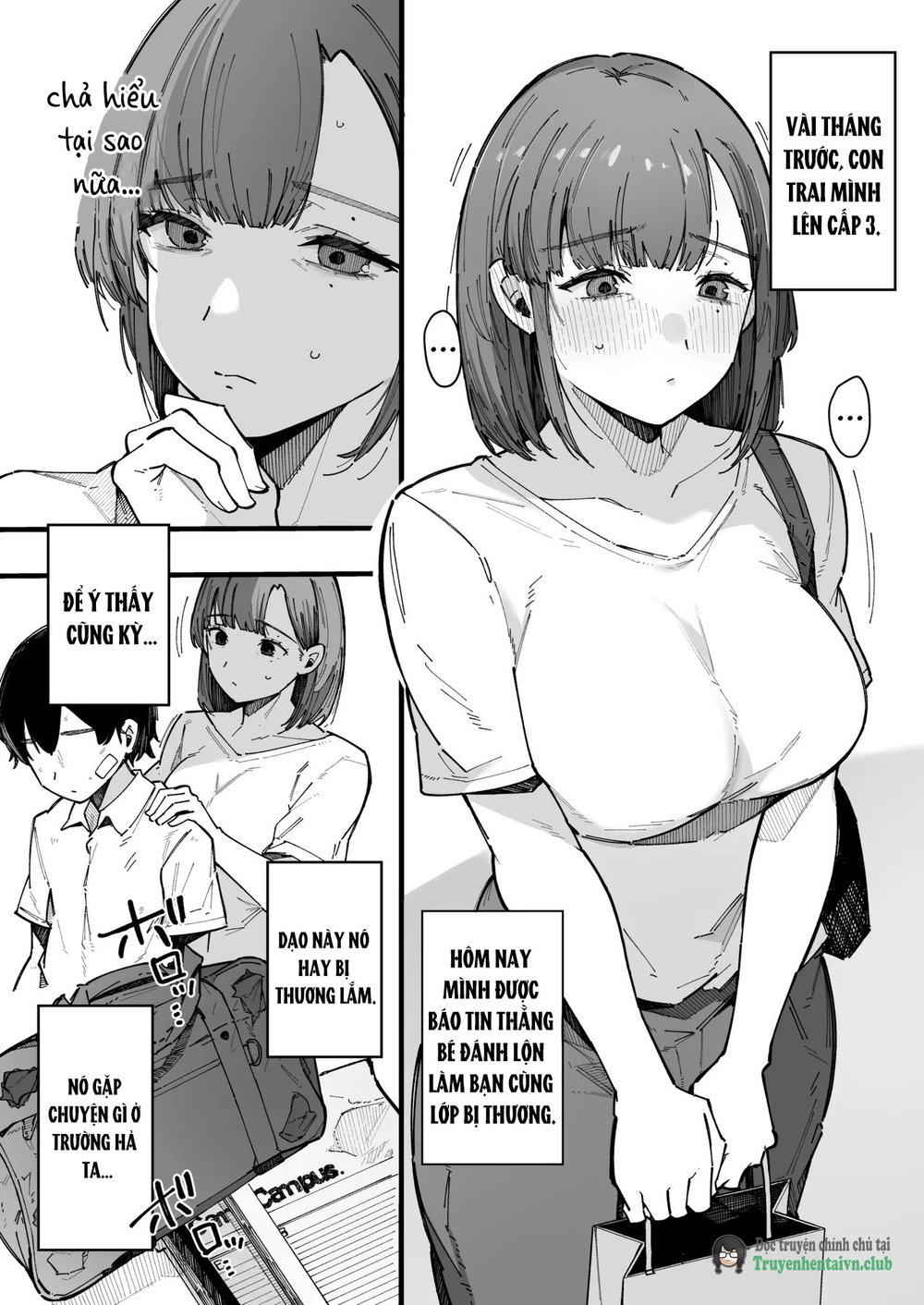 Hahaoya de Irarenaku Natta Watashi - Chap 1 - 4