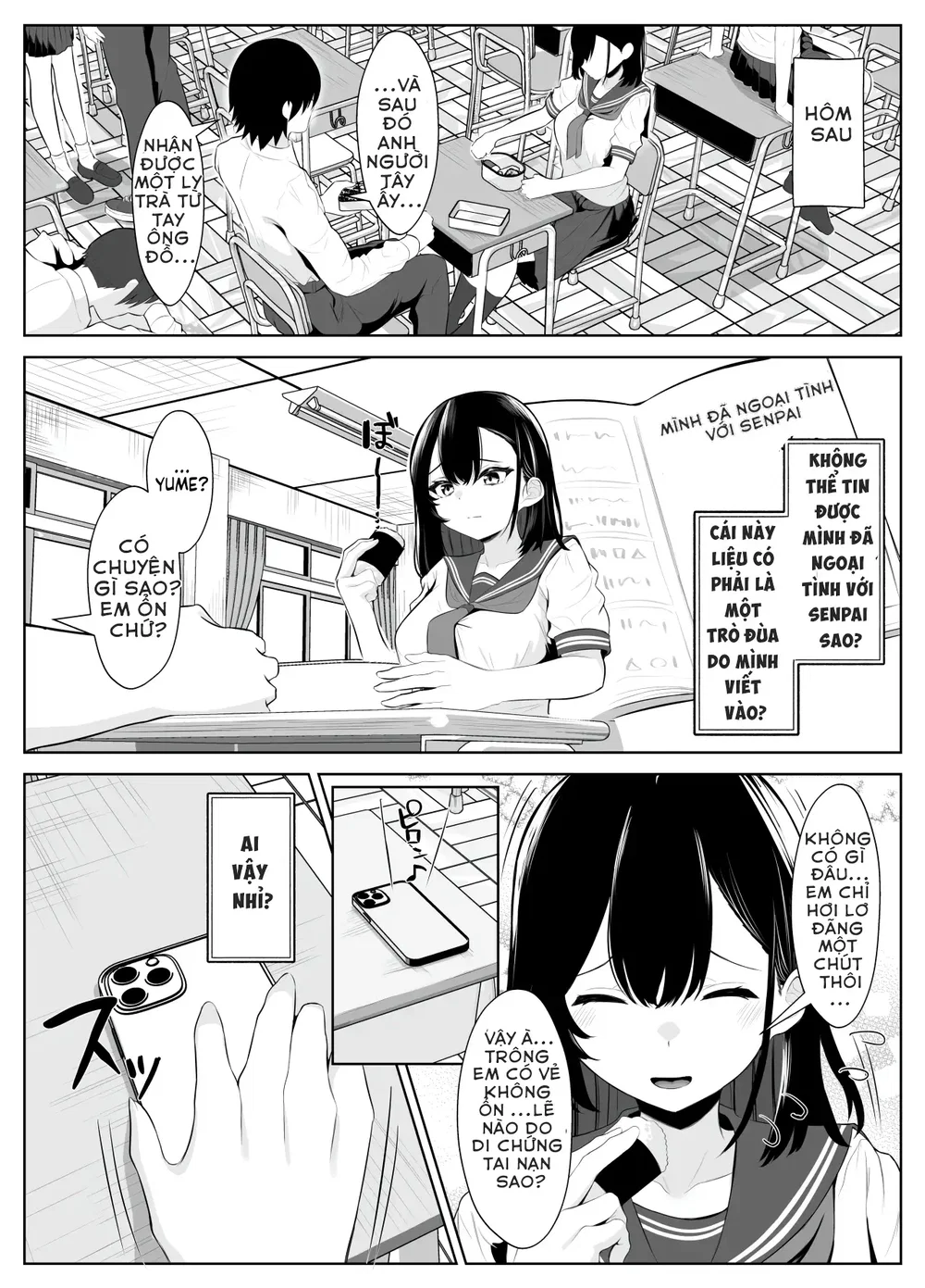 Bạn gái bị mất trí nhớ của tôi bị senpai NTR - Oneshot - 18