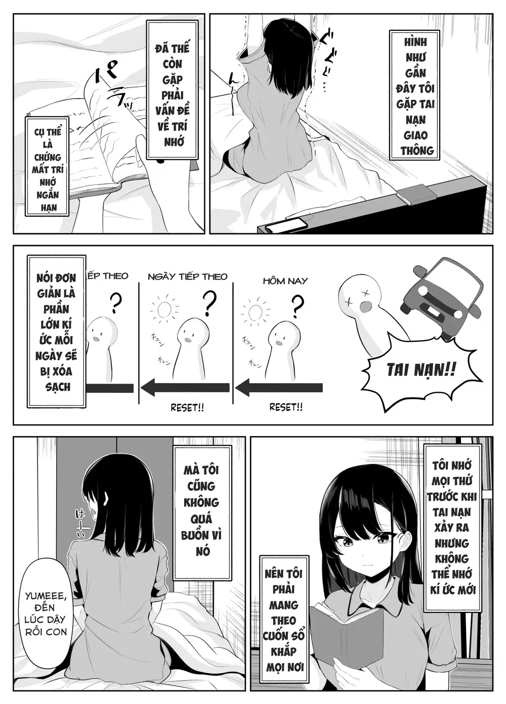 Bạn gái bị mất trí nhớ của tôi bị senpai NTR - Oneshot - 5