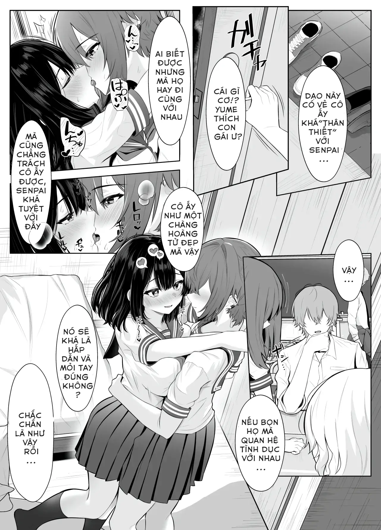 Bạn gái bị mất trí nhớ của tôi bị senpai NTR - Oneshot - 56