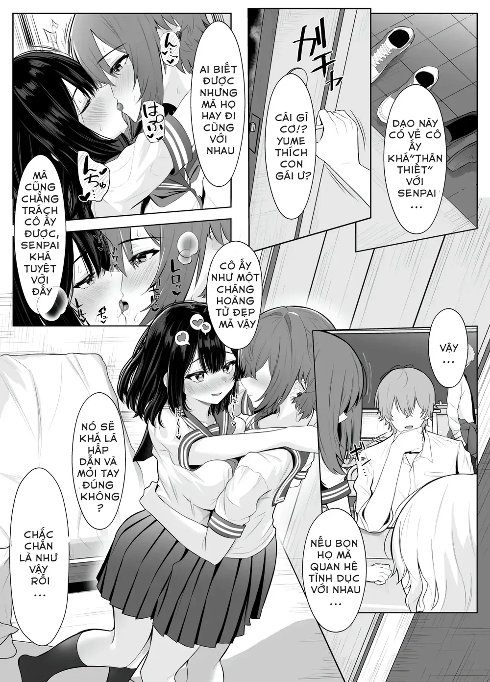Bạn gái bị mất trí nhớ của tôi bị senpai NTR - Oneshot - 56