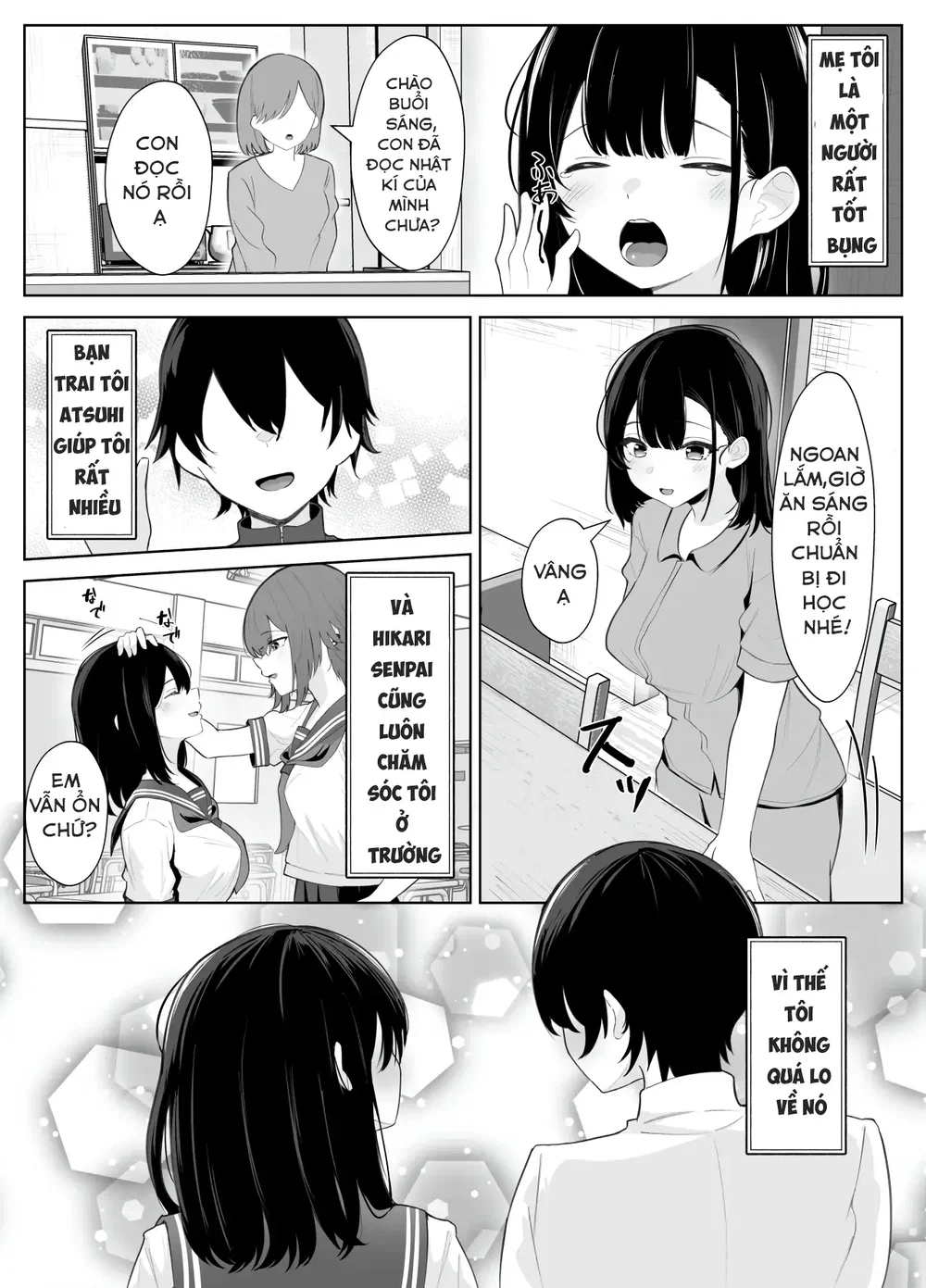 Bạn gái bị mất trí nhớ của tôi bị senpai NTR - Oneshot - 6