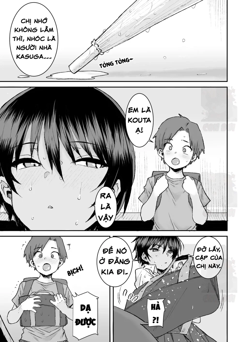Lần Đầu Với Một Chị Gái Tomboy - Chap 1 - 4