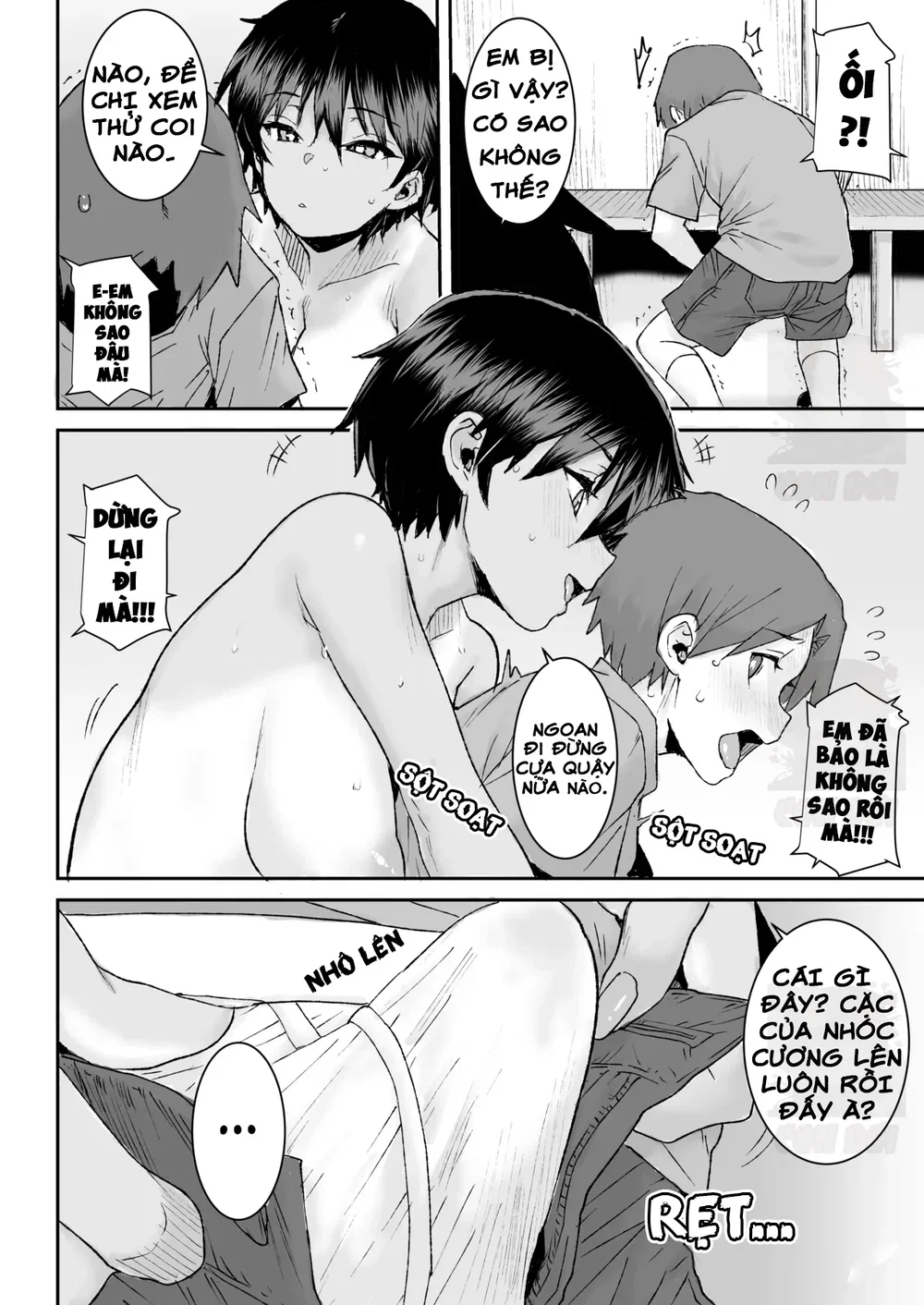 Lần Đầu Với Một Chị Gái Tomboy - Chap 1 - 9