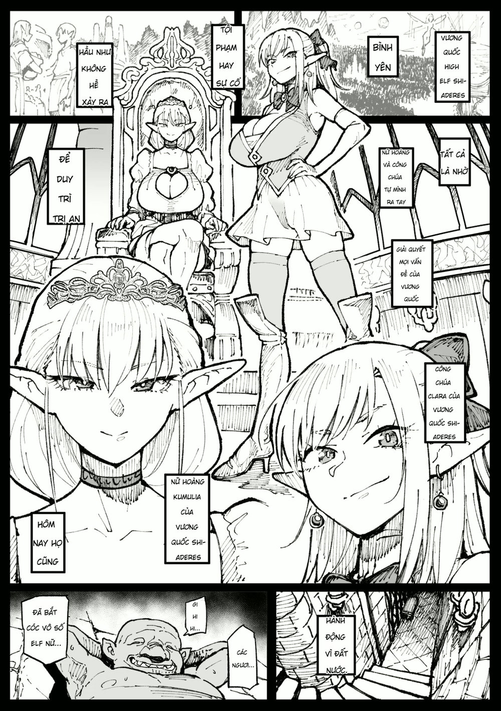 [Ahemaru] Câu chuyện về việc Nữ vương và Công c... - Chap 1 - 3