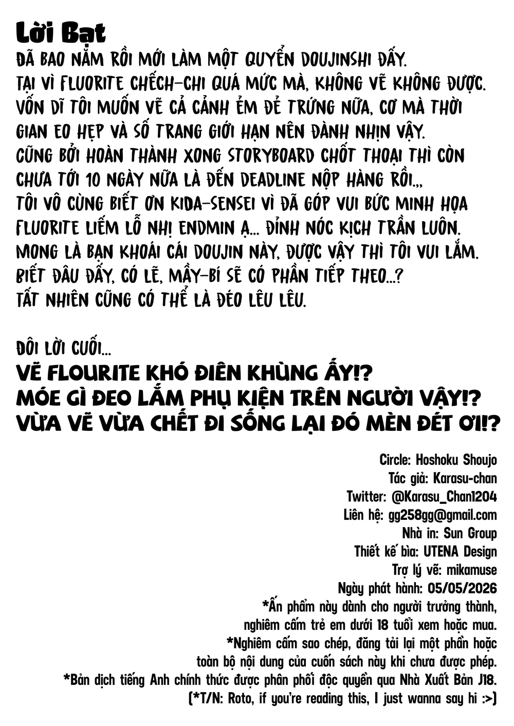[Đã Xóa Che] Thỏa Thuận Ngầm Với Em Fluorite [N... - Chap 2 - 41