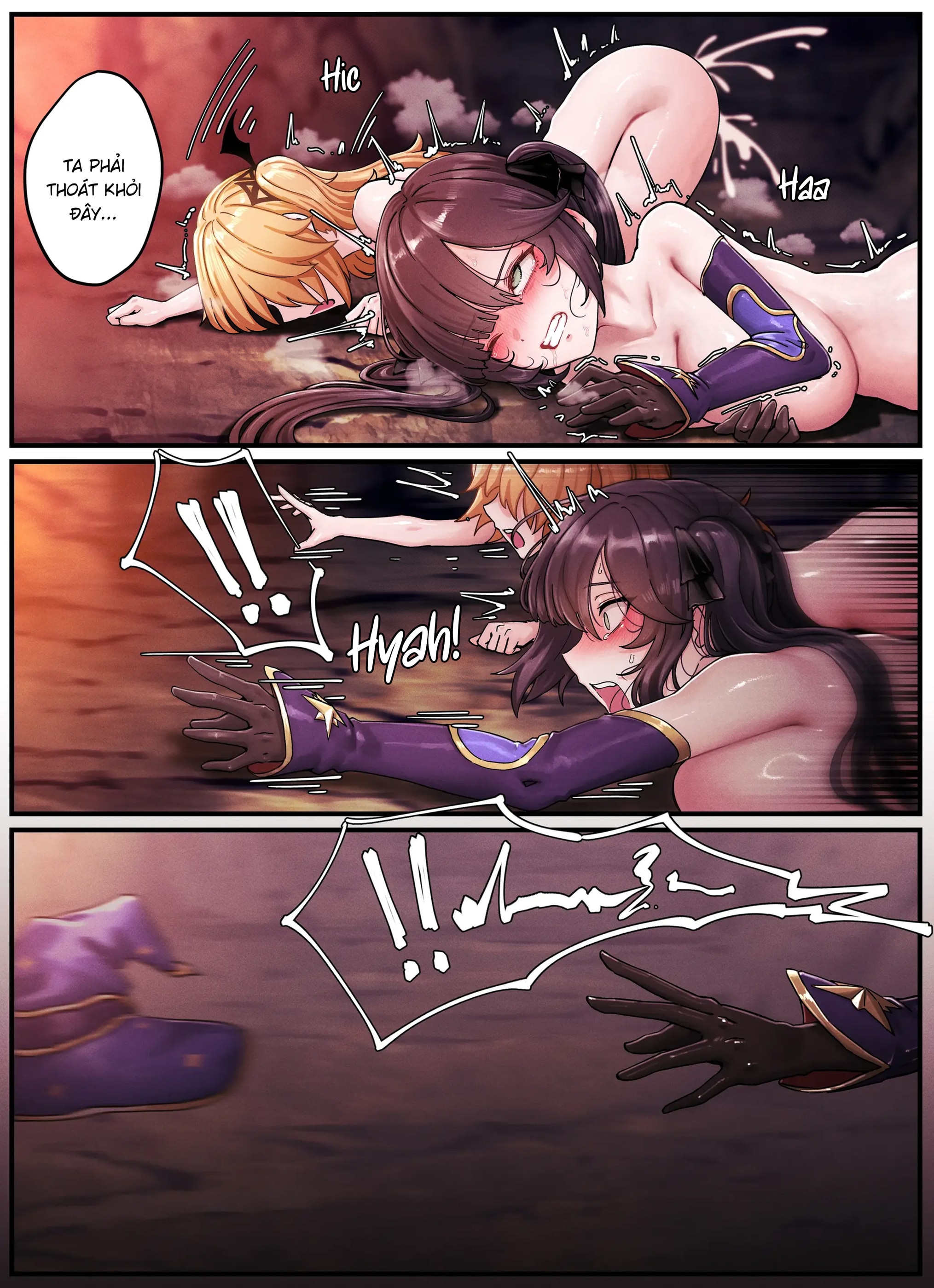 Teyvat Gravure #10: Mona & Fischl Goblin Impact - Chap 1 - 10