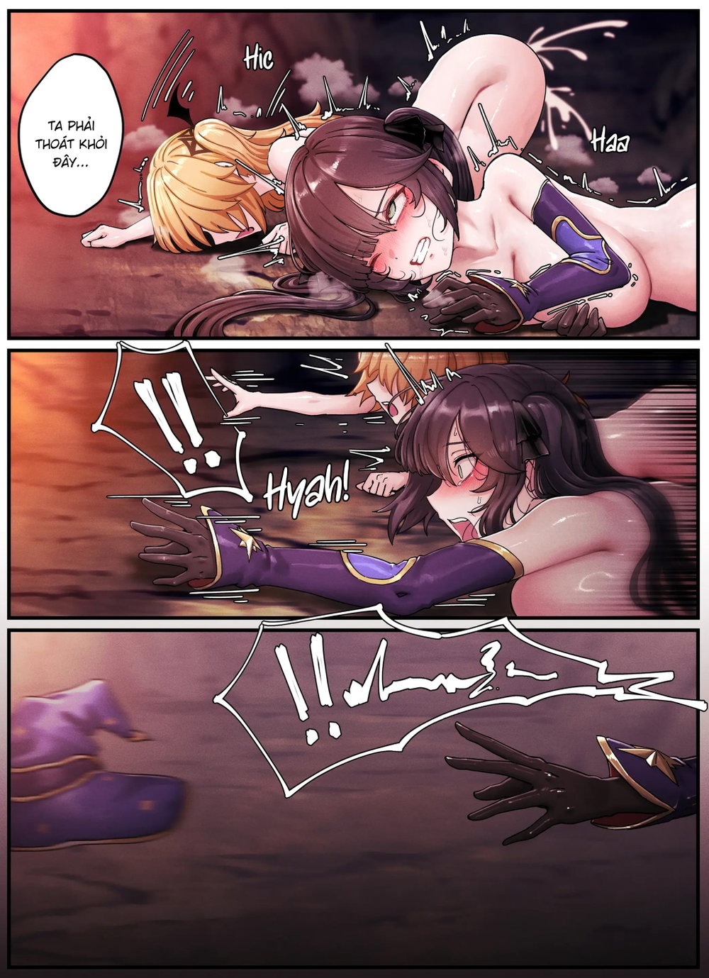 Teyvat Gravure #10: Mona & Fischl Goblin Impact - Chap 1 - 10