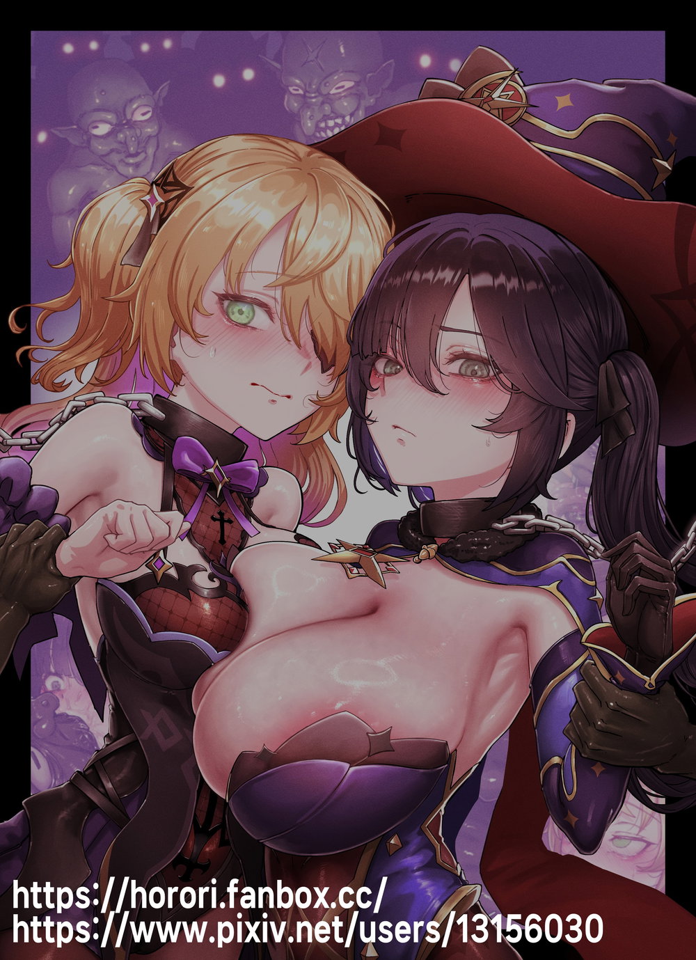 Teyvat Gravure #10: Mona & Fischl Goblin Impact - Chap 1 - 18