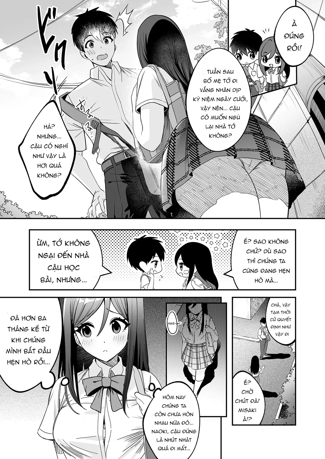 Rủ bạn trai tới nhà khi cha mẹ đi vắng - Chap 1 - 3