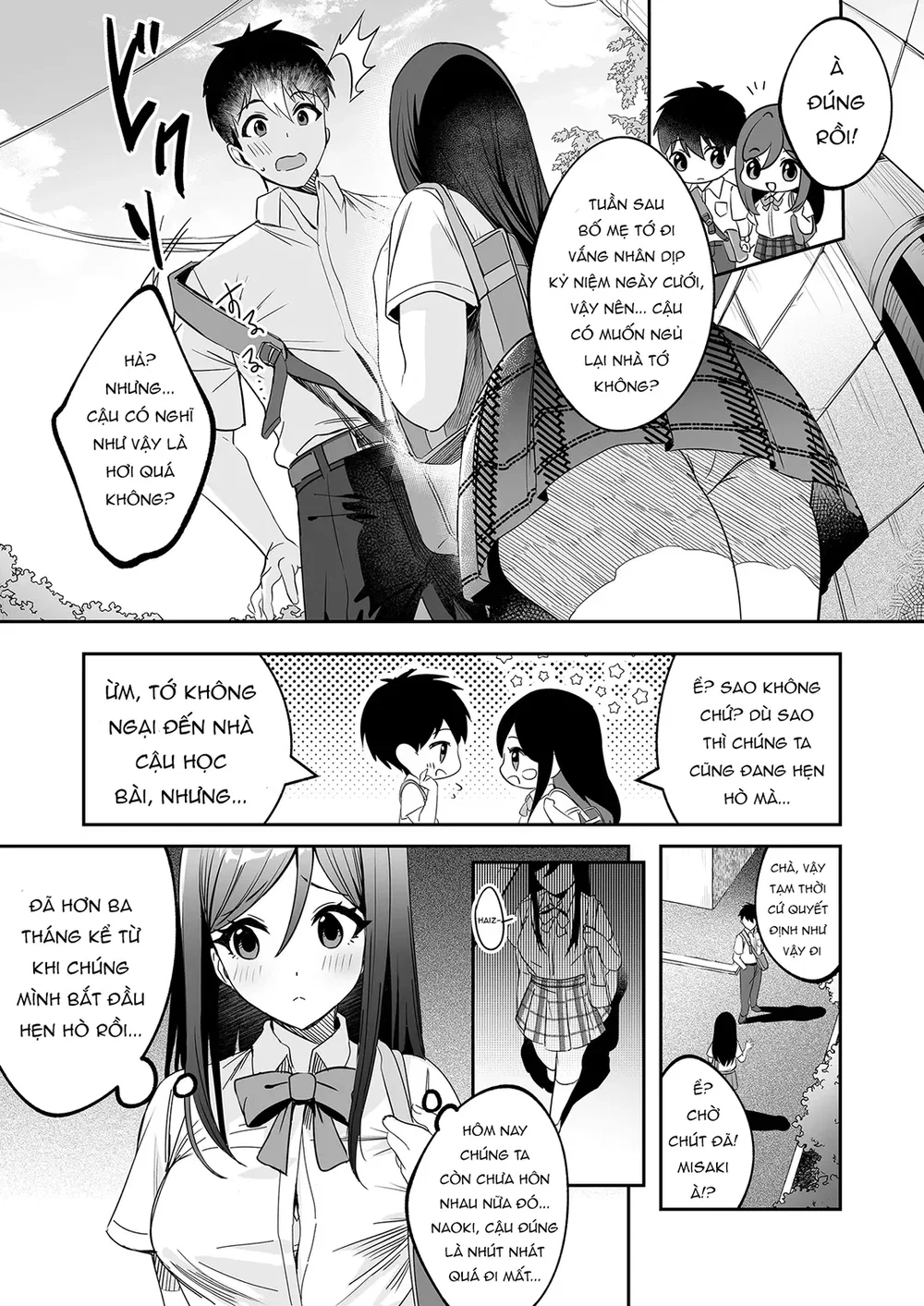 Rủ bạn trai tới nhà khi cha mẹ đi vắng - Chap 1 - 3