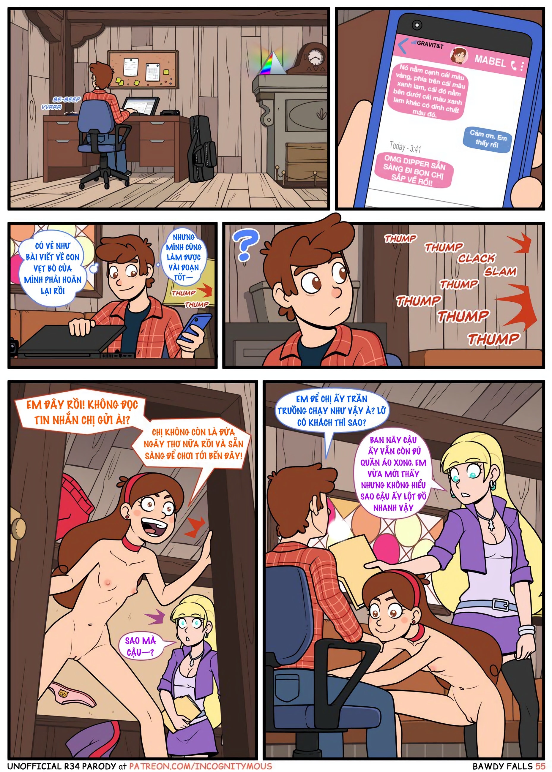 Thác Dâm Đãng (Gravity Falls) - Chap 1 - 56