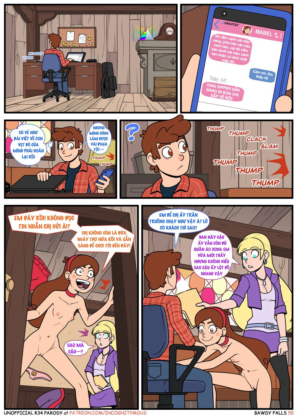 Thác Dâm Đãng (Gravity Falls) - Chap 1 - 56