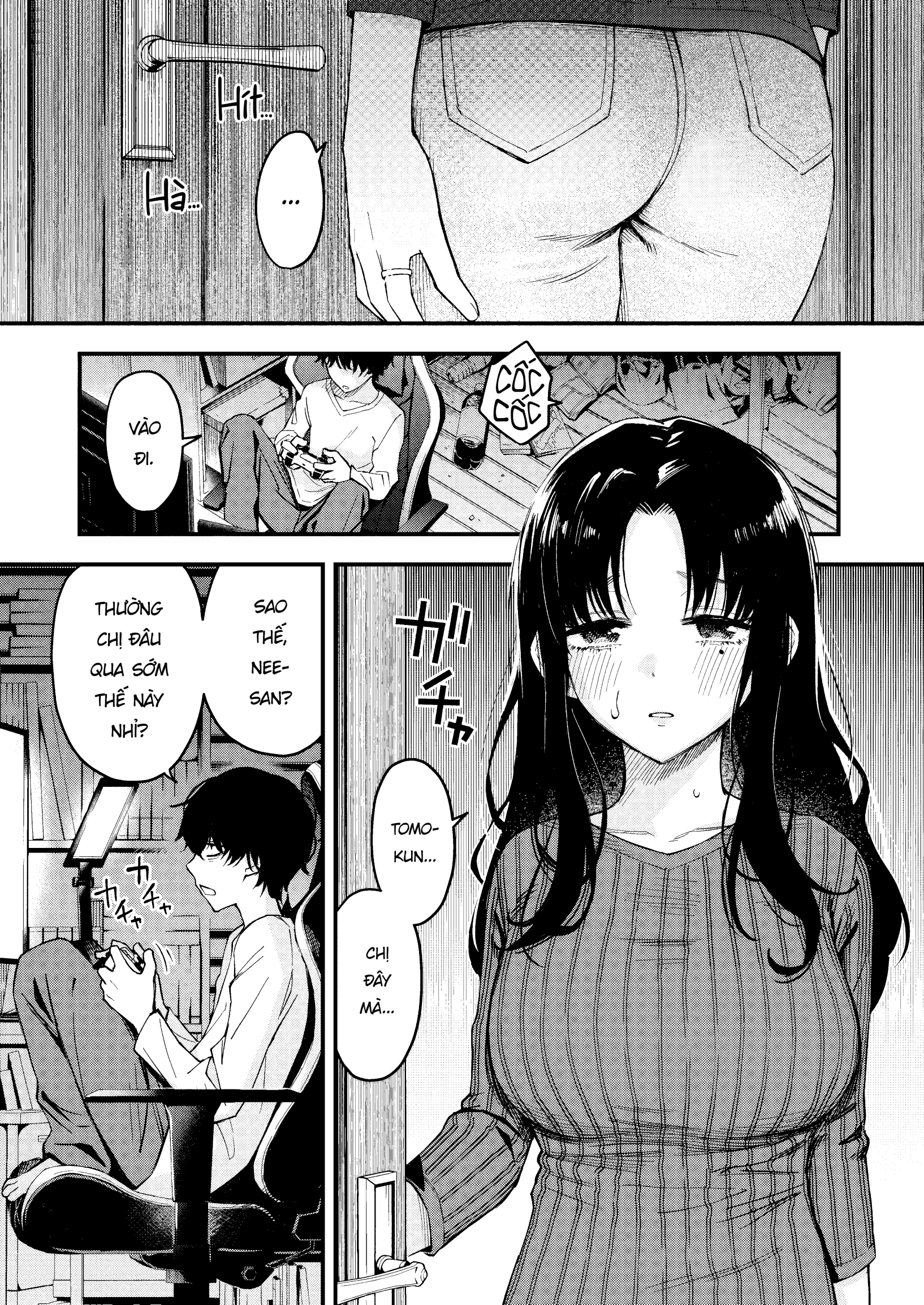 [Không Che] Chị Yêu Dấu, Làm Bị Thịt Của Em Nhé - Chap 1 - 1