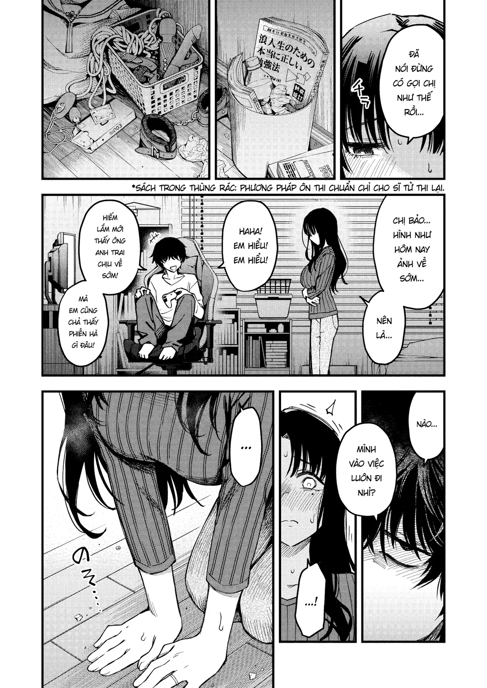 [Không Che] Chị Yêu Dấu, Làm Bị Thịt Của Em Nhé - Chap 1 - 2