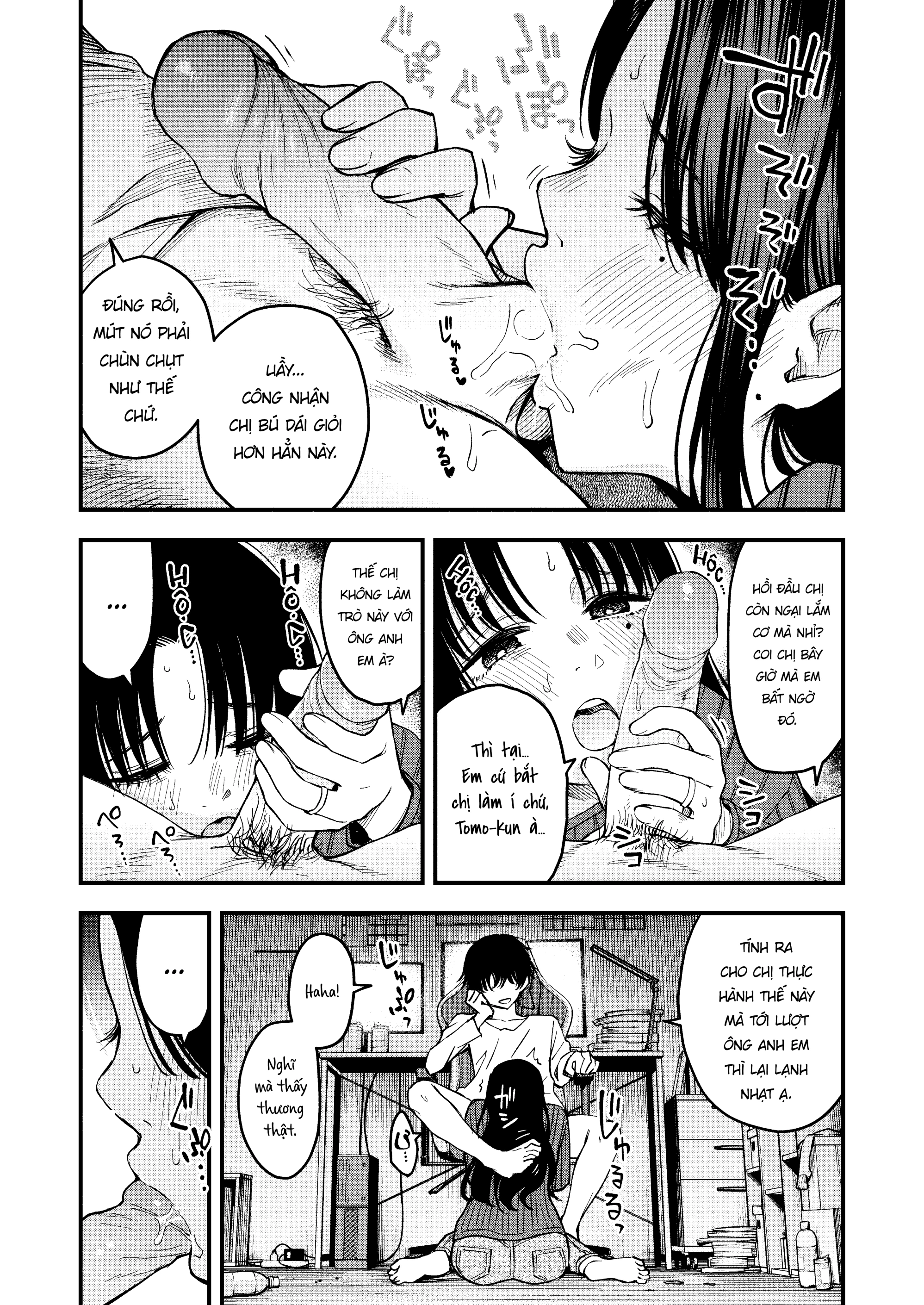 [Không Che] Chị Yêu Dấu, Làm Bị Thịt Của Em Nhé - Chap 1 - 4