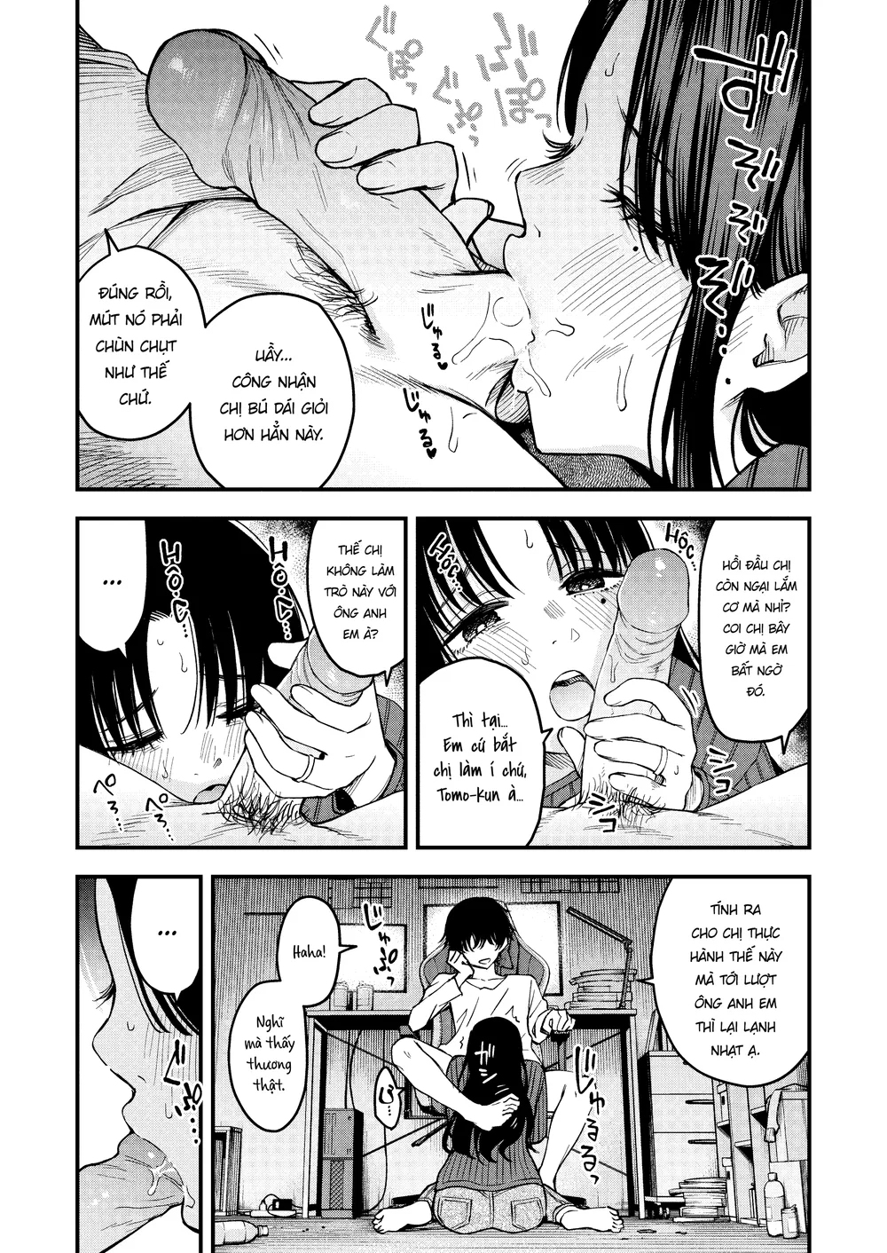 [Không Che] Chị Yêu Dấu, Làm Bị Thịt Của Em Nhé - Chap 1 - 4