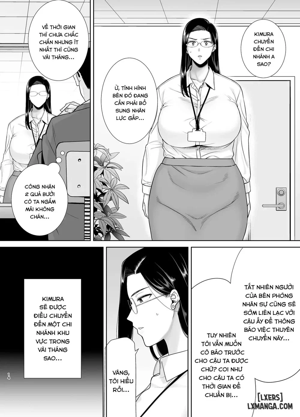 PowerHara Onna Joushi to Shachiku-kun 4 - Chap 3 - 12