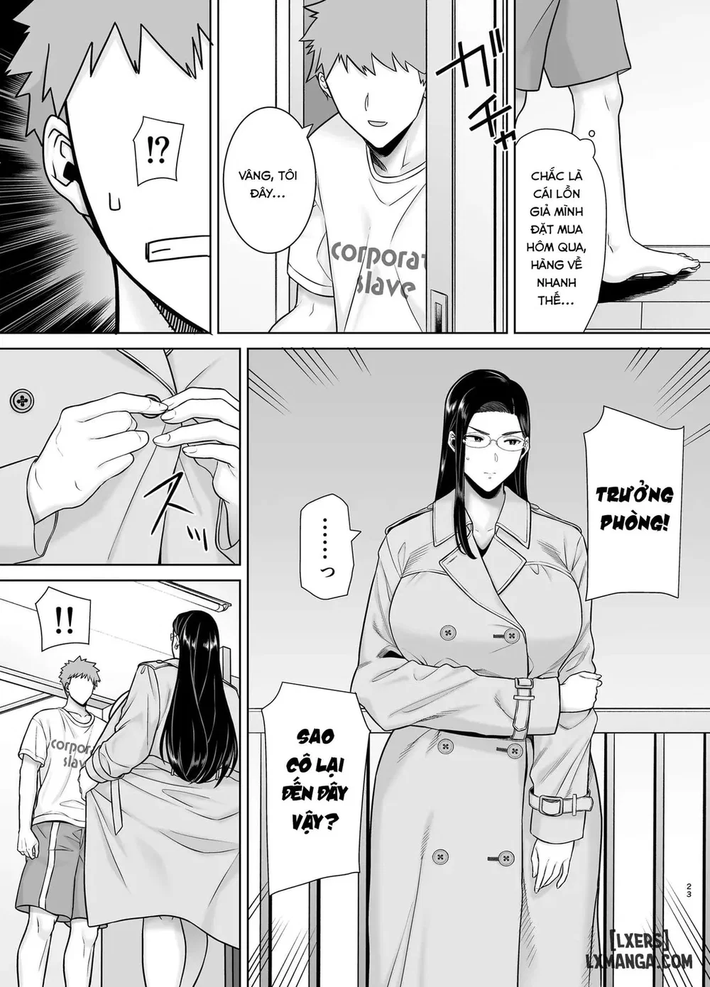 PowerHara Onna Joushi to Shachiku-kun 4 - Chap 3 - 21