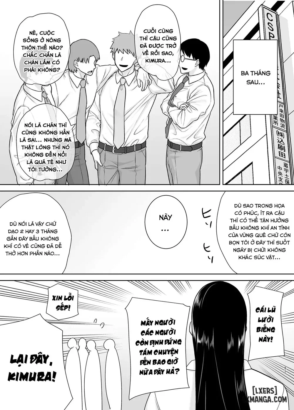 PowerHara Onna Joushi to Shachiku-kun 4 - Chap 3 - 49