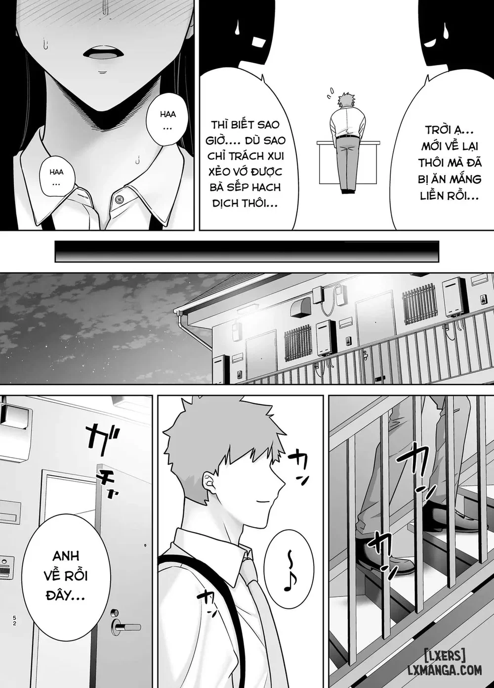 PowerHara Onna Joushi to Shachiku-kun 4 - Chap 3 - 50