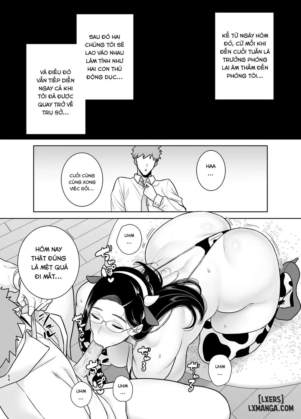 PowerHara Onna Joushi to Shachiku-kun 4 - Chap 3 - 52