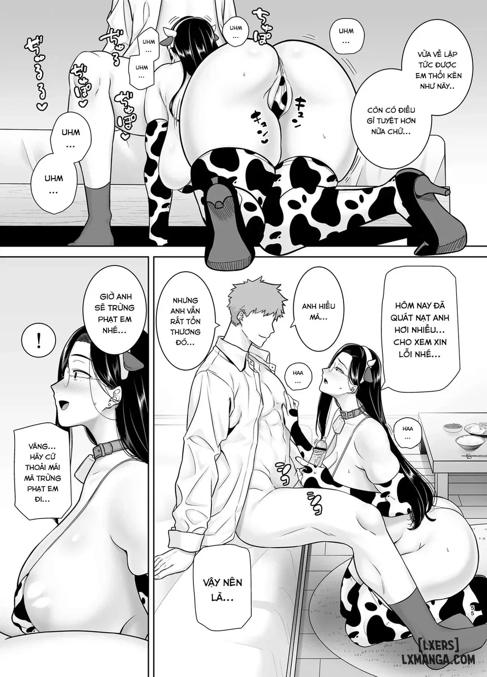 PowerHara Onna Joushi to Shachiku-kun 4 - Chap 3 - 53