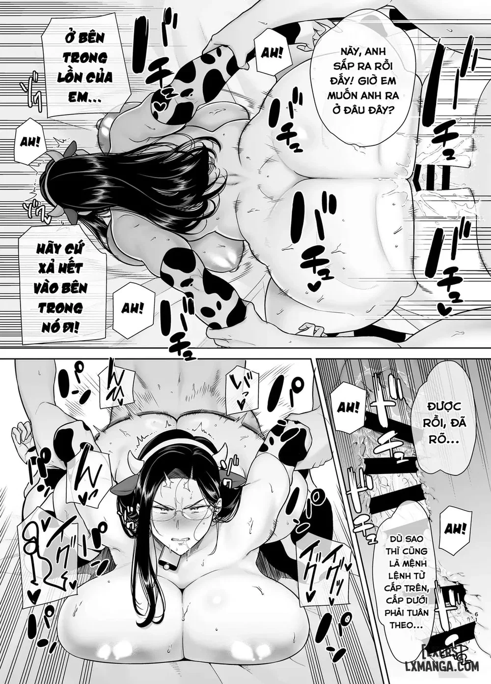 PowerHara Onna Joushi to Shachiku-kun 4 - Chap 3 - 59
