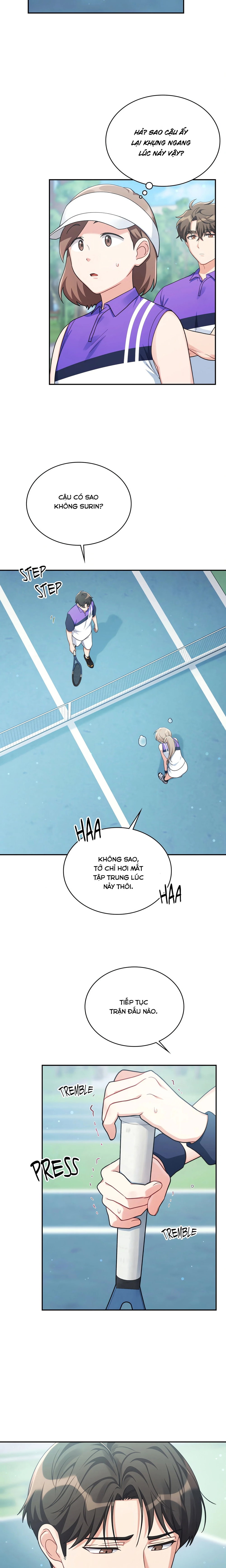 Rắc rối của chủ tịch câu lạc bộ tennis - Chap 4 - 8