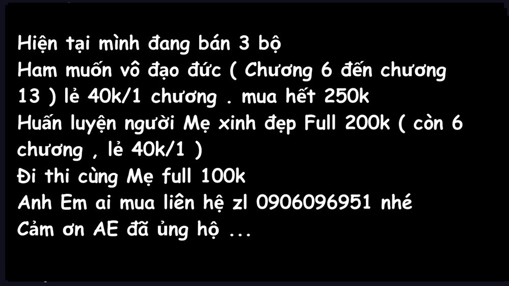 MẸ CỦA BẠN - Chương 3.6 - 30