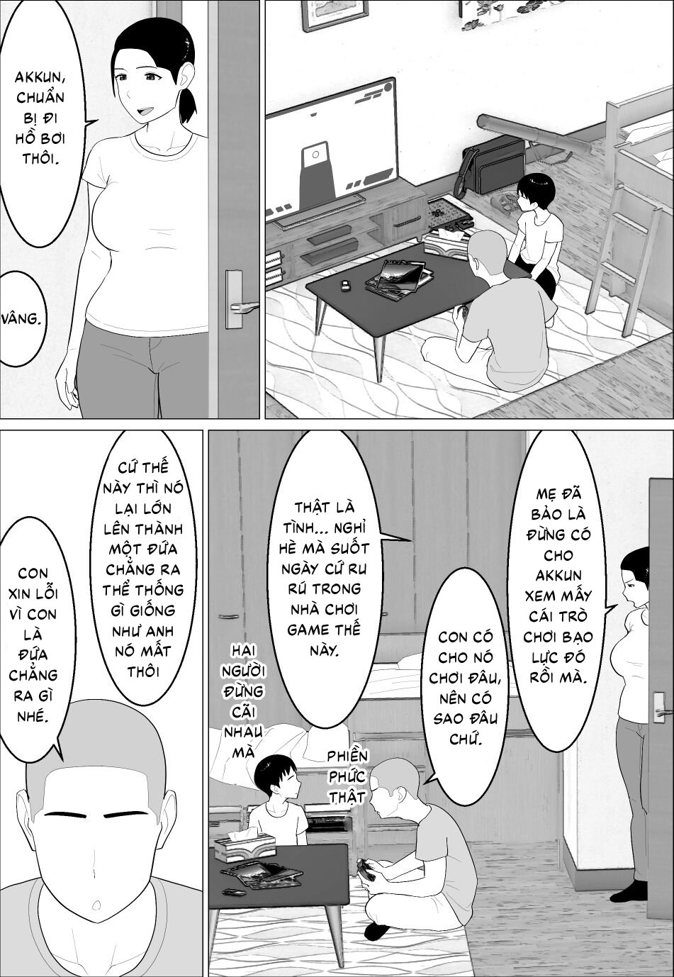 Kaa-san ga Shikoi nante - Chap 1 - 3