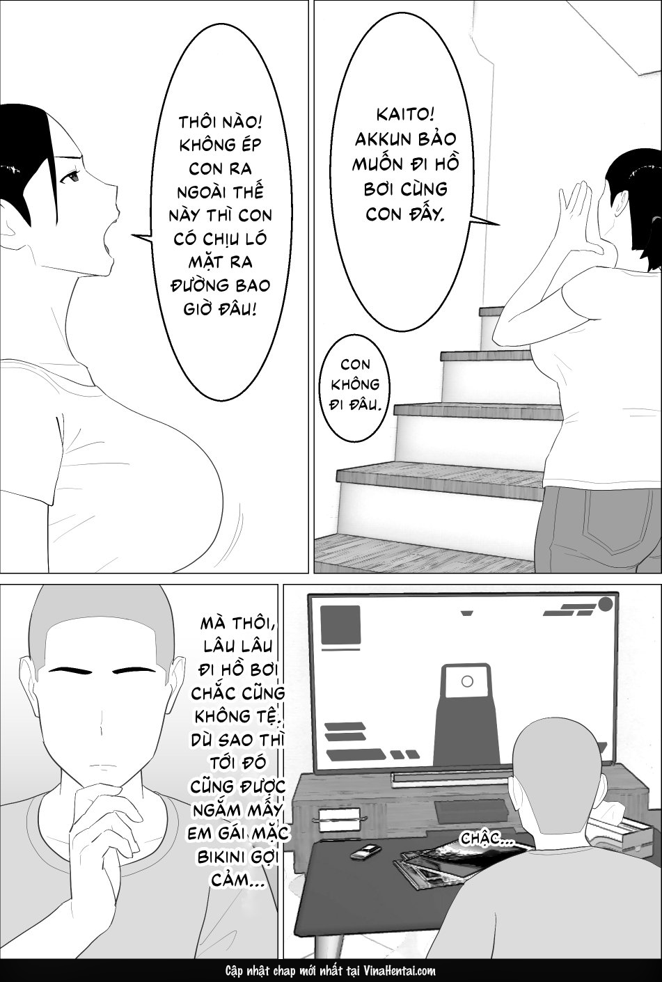 Kaa-san ga Shikoi nante - Chap 1 - 4