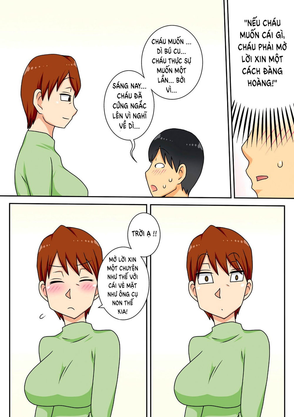 Cháu trai nhút nhát, đụ nát lồn dì! - Chap 1 - 20