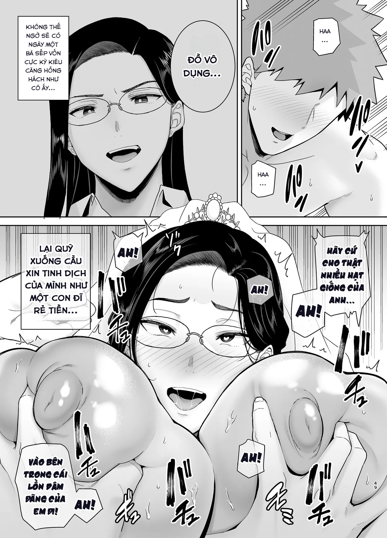 PowerHara Onna Joushi to Shachiku-kun 4 - Chap 4 - 47