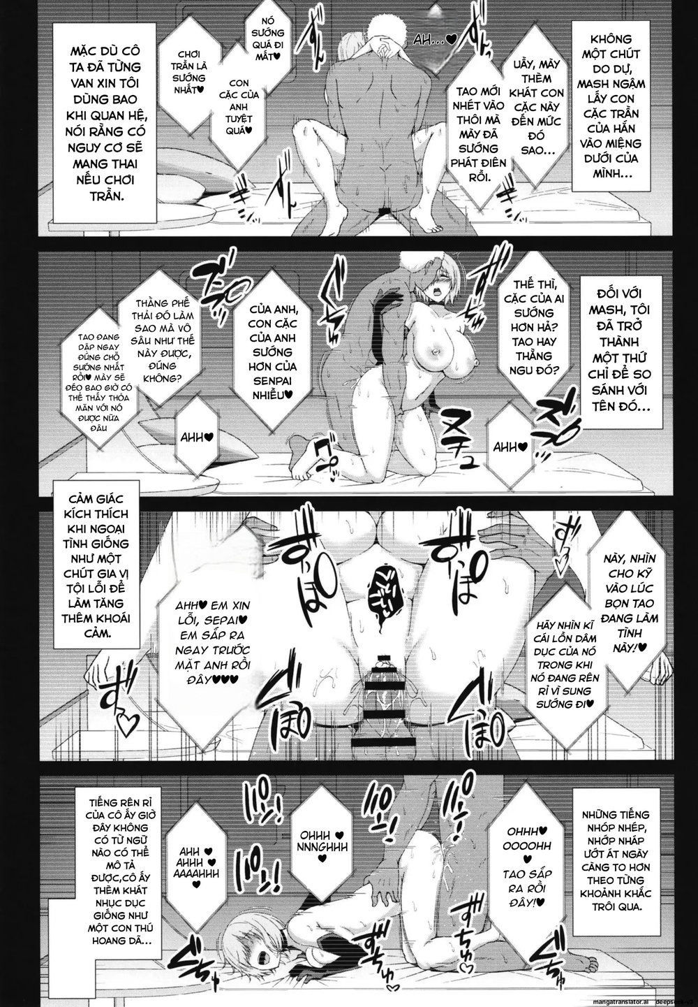 Báo cáo huấn luyện NTR của Mash kyrielight - Chap 1 - 13