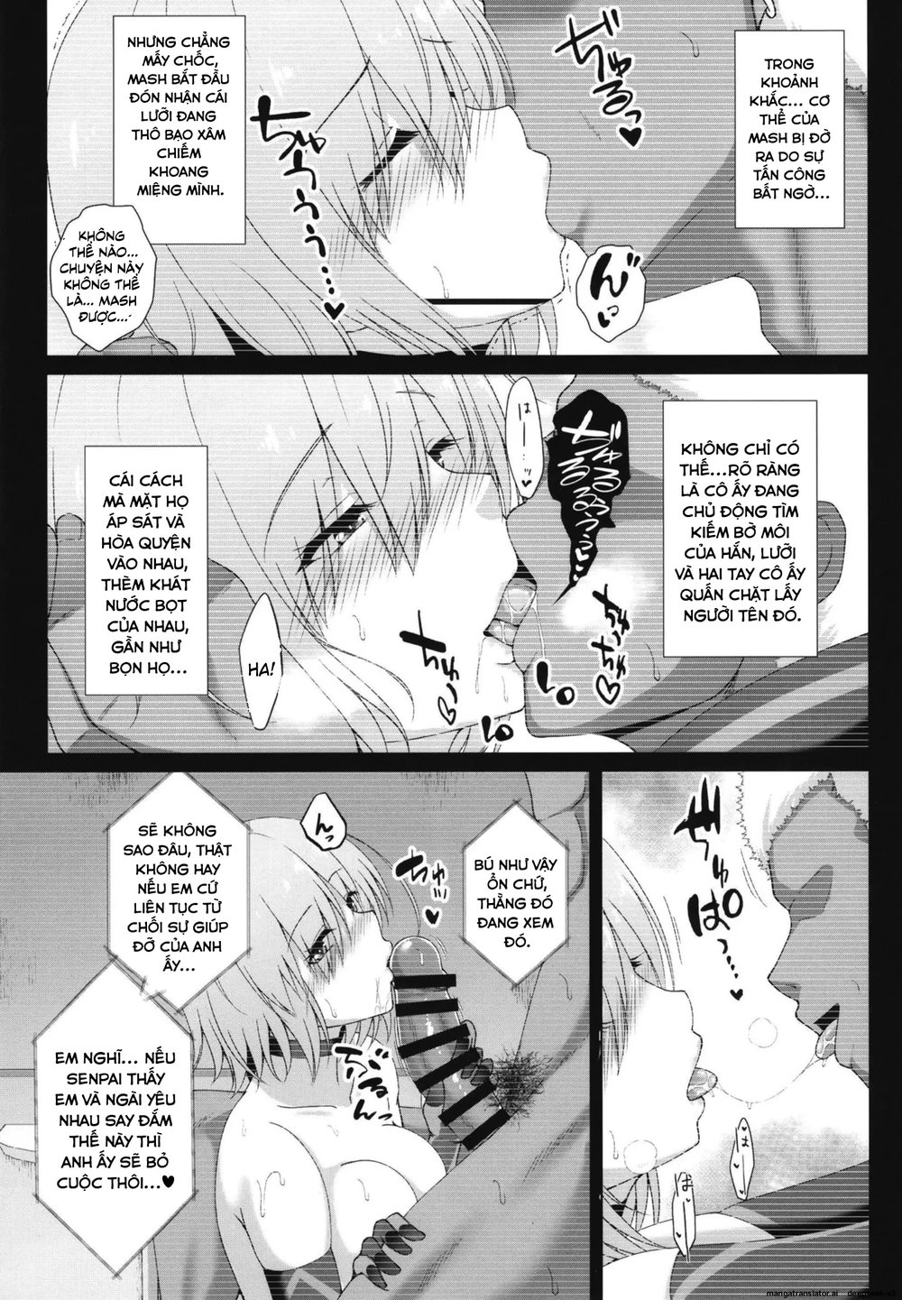 Báo cáo huấn luyện NTR của Mash kyrielight - Chap 1 - 9