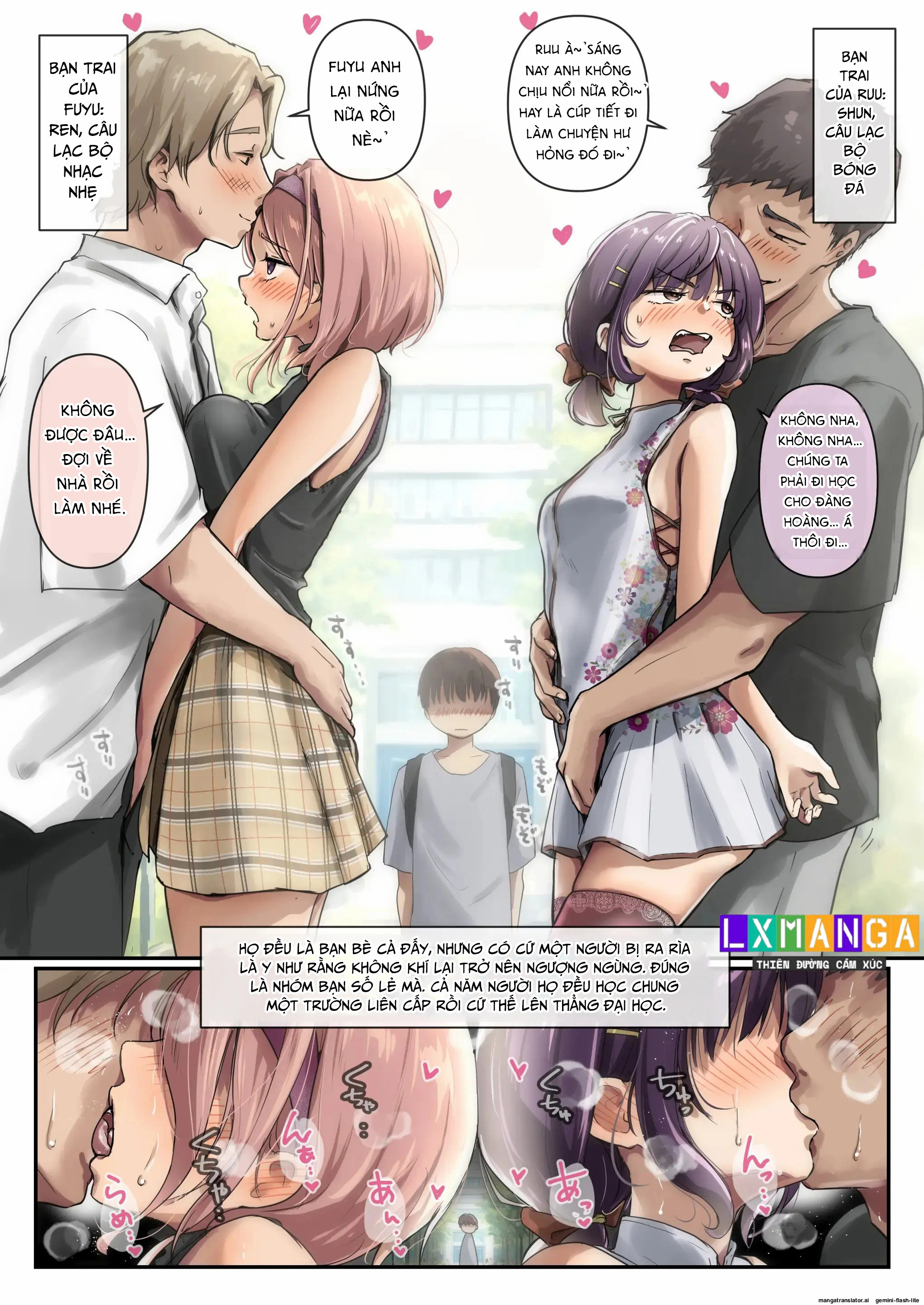 Trên tình bạn là tình địt! - Chap 1 - 7