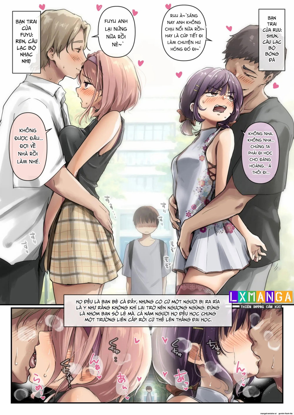 Trên tình bạn là tình địt! - Chap 1 - 7