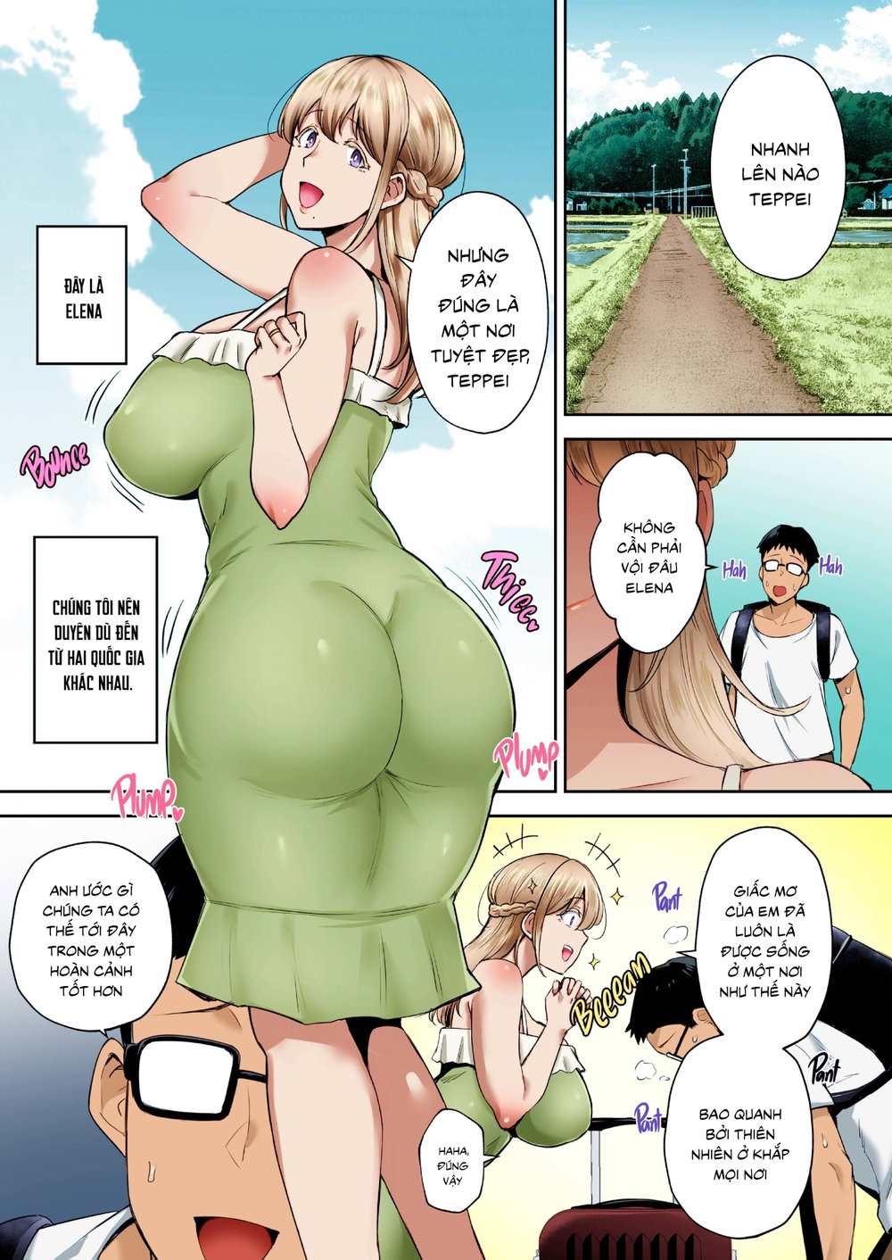 My Big Boobed Wife Is Fucking My Uncle Behind M... - Chap 1 - 3