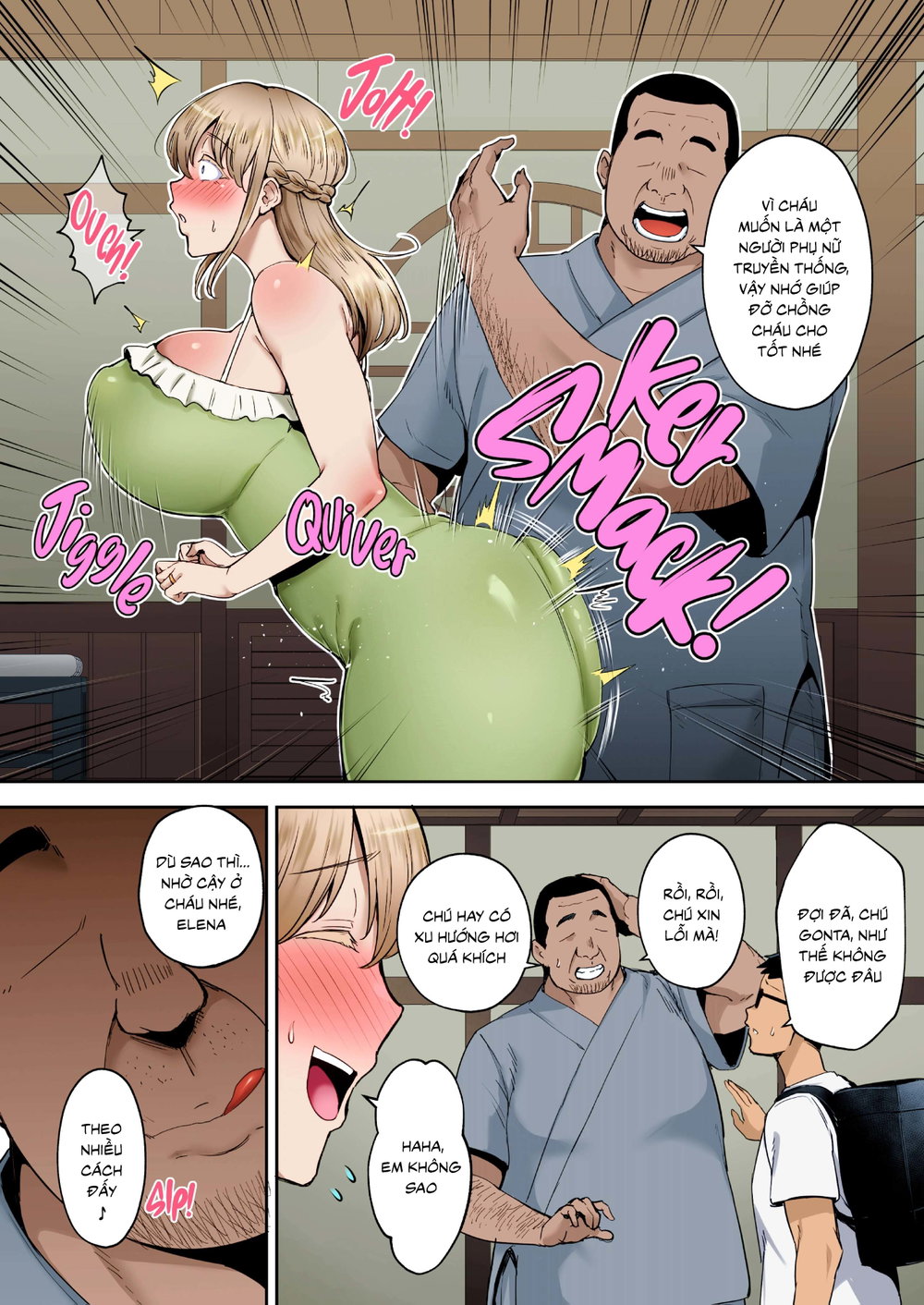 My Big Boobed Wife Is Fucking My Uncle Behind M... - Chap 1 - 6