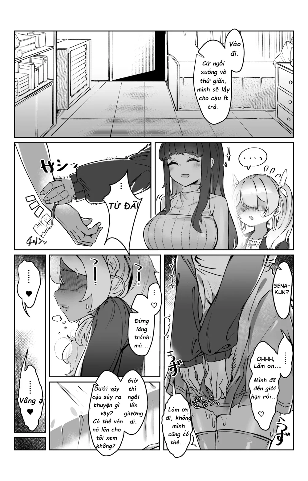 [Enbudo (Enbu)] “Sokubaku” no Tsuyoi Futanari K... - Chap 1 - 6