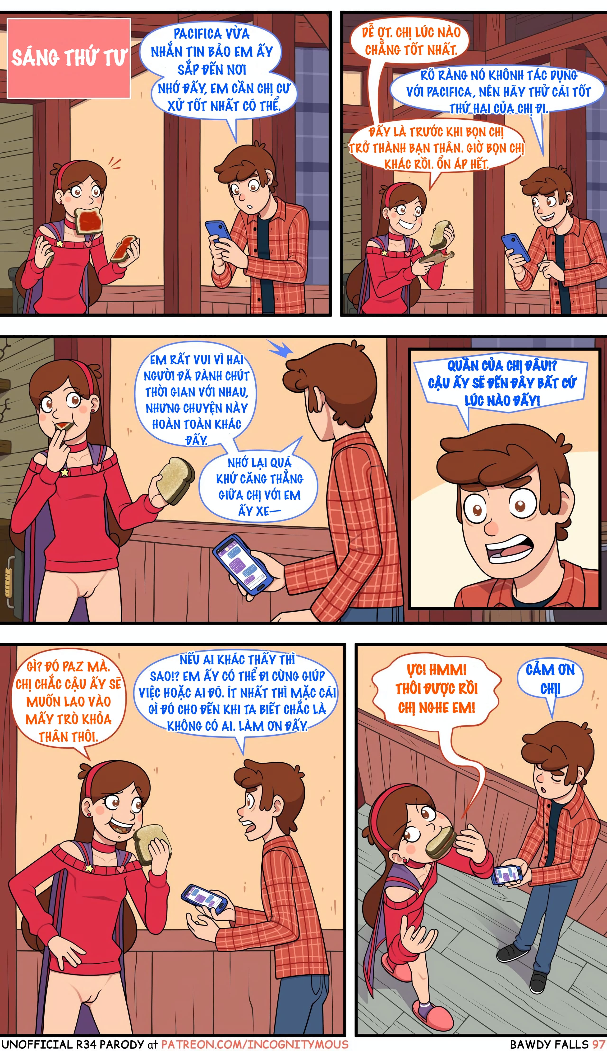 Thác Dâm Đãng (Gravity Falls) - Chap 3 - 4