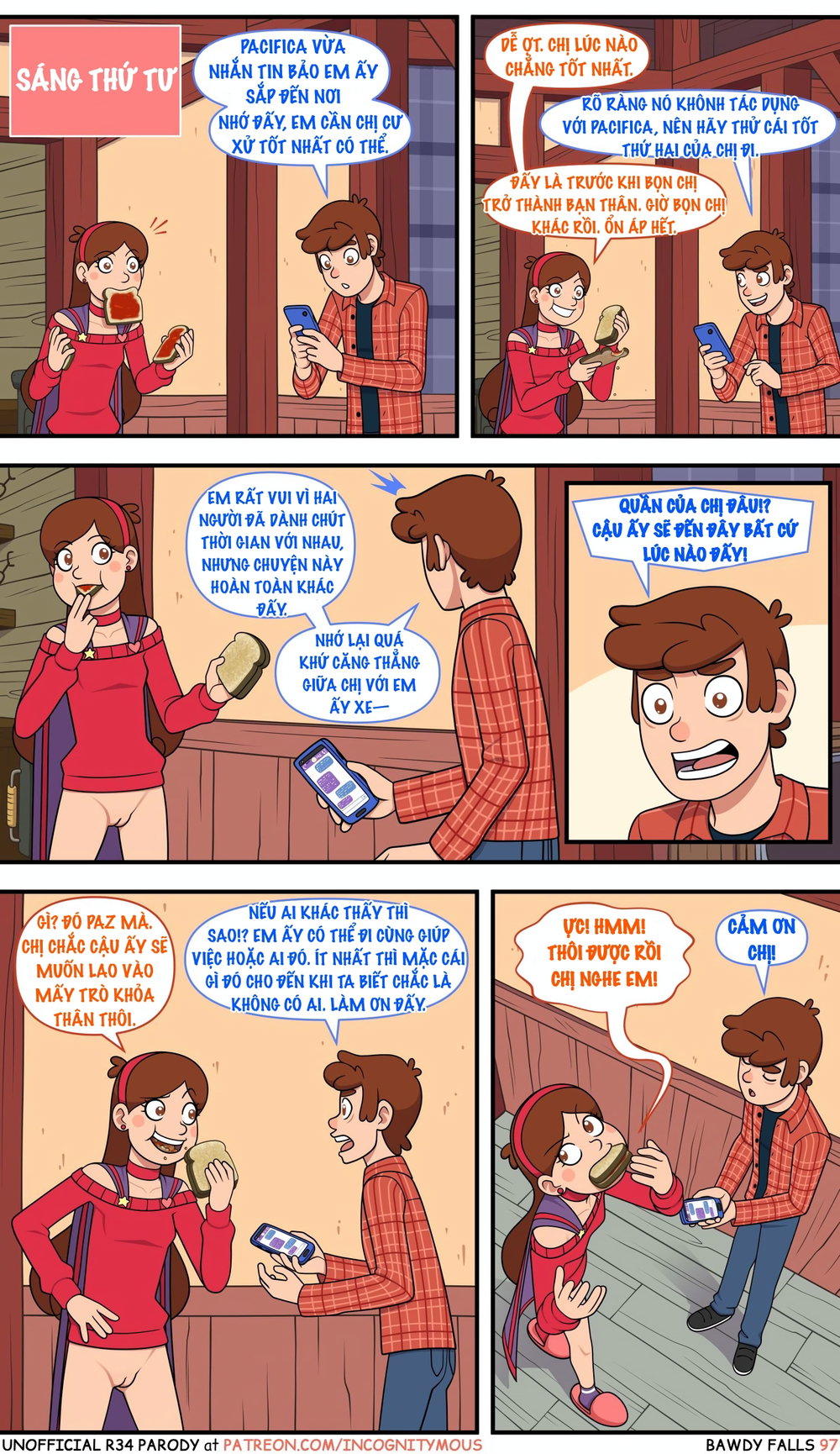 Thác Dâm Đãng (Gravity Falls) - Chap 3 - 4
