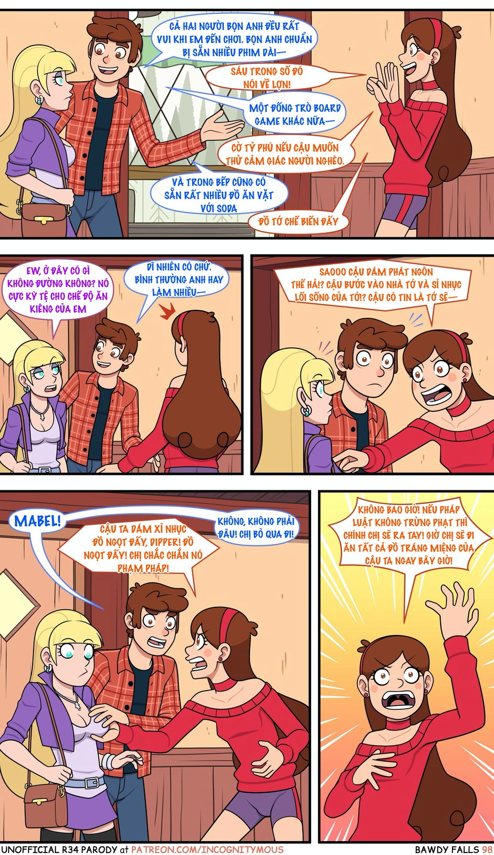 Thác Dâm Đãng (Gravity Falls) - Chap 3 - 5