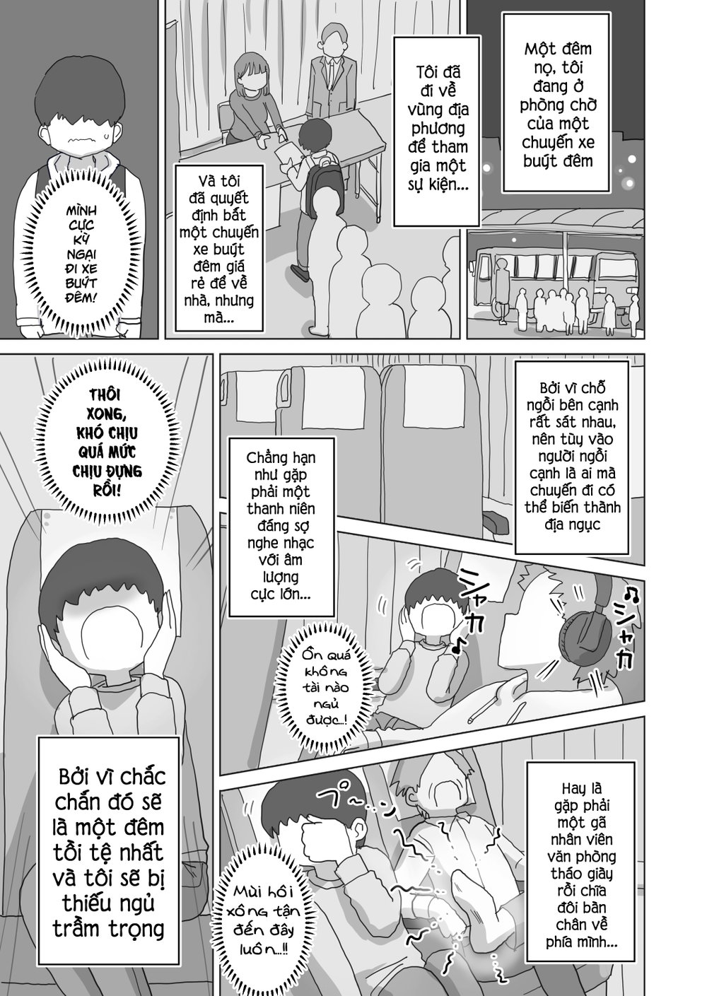 Lén lút xuất tinh trên tàu điện ngầm - Chap 2 - 3