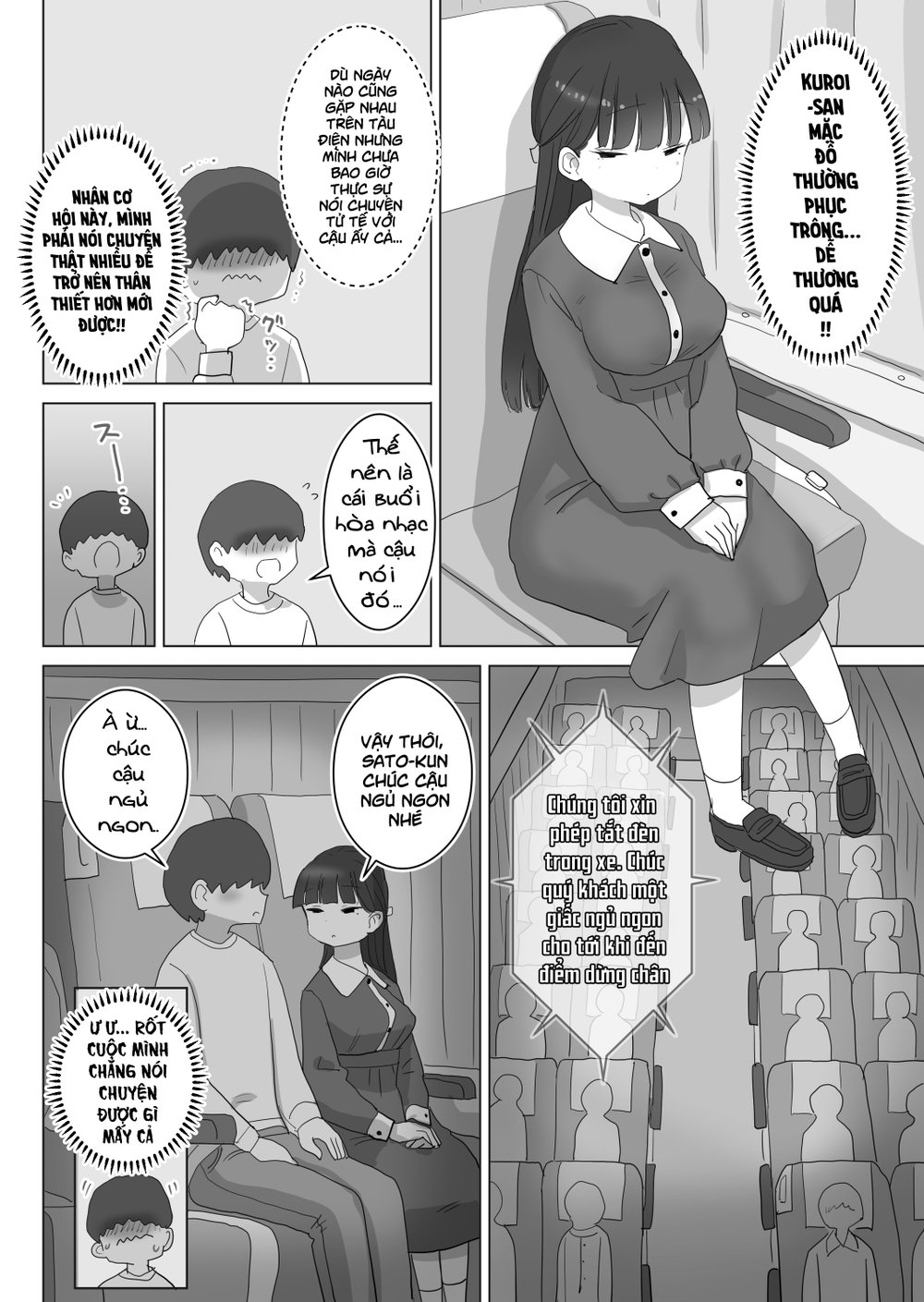 Lén lút xuất tinh trên tàu điện ngầm - Chap 2 - 6
