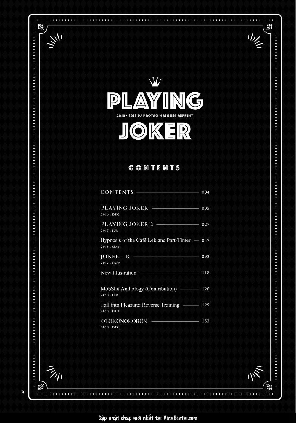 Playing Joker ~Mob x Shujinkou Soushuuhen~ (Per... - Chap 1 - 4
