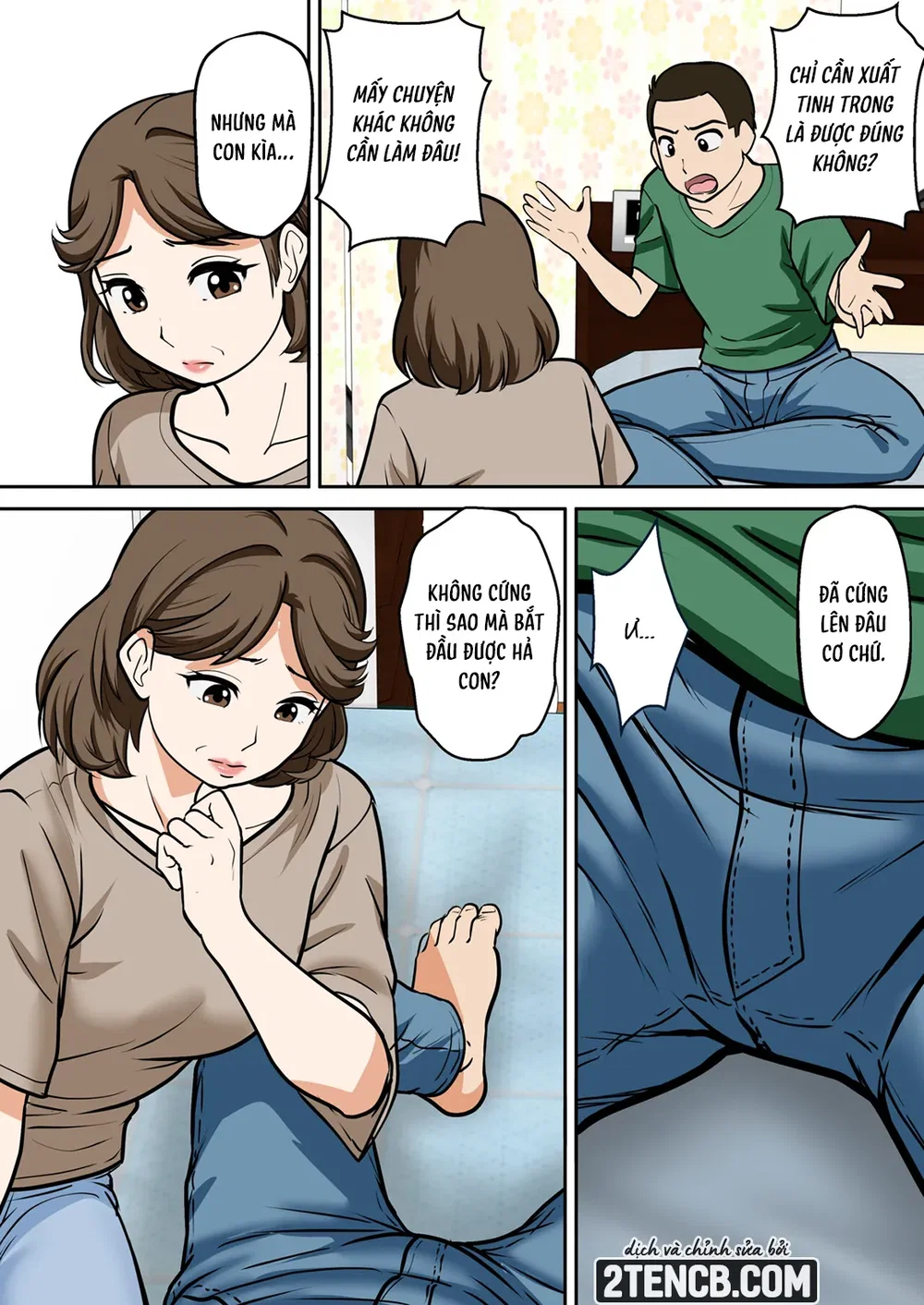 Người mẹ U40 của tôi muốn thụ thai - Chap 1 - 13
